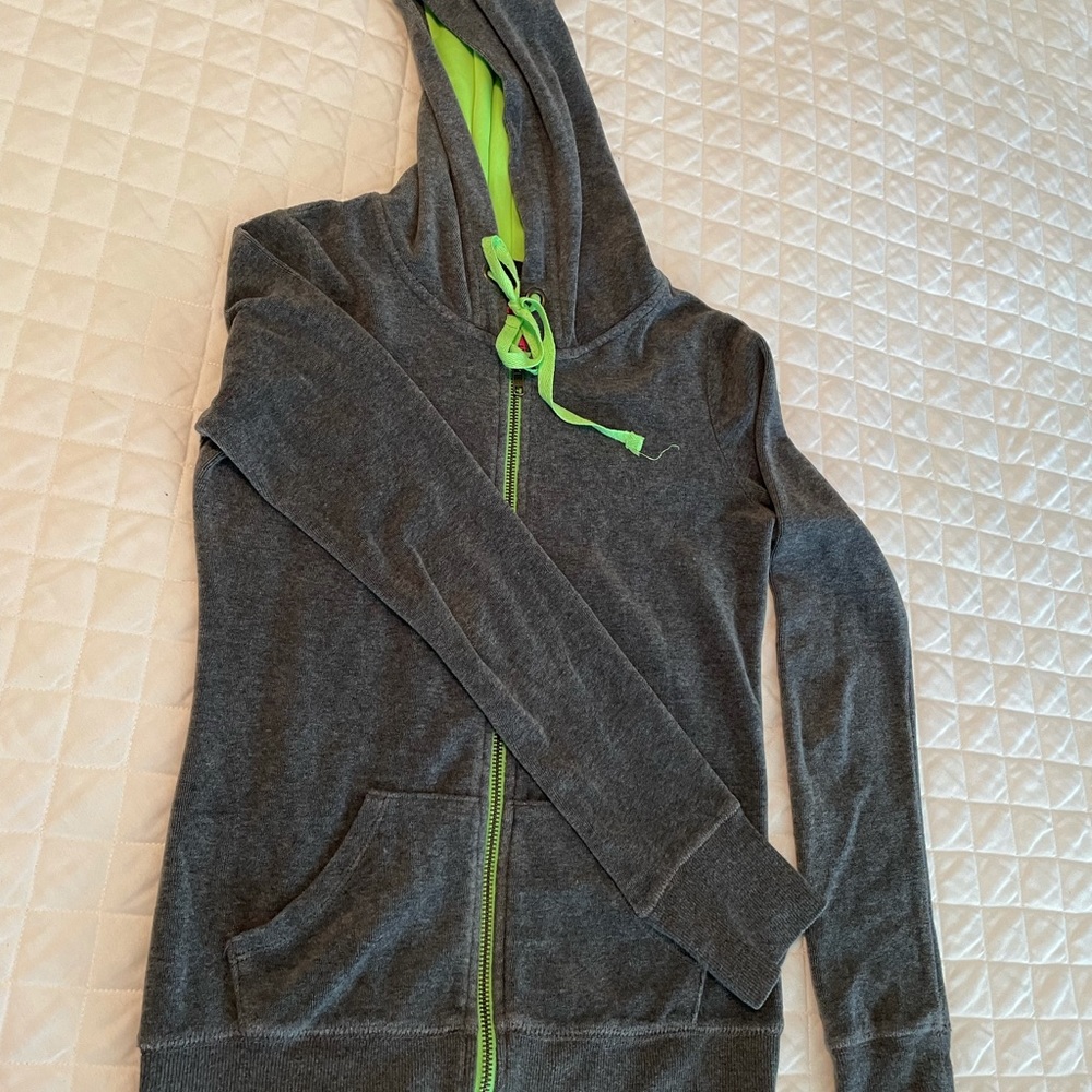 Jenni Moore jacket, size XS, gray color.